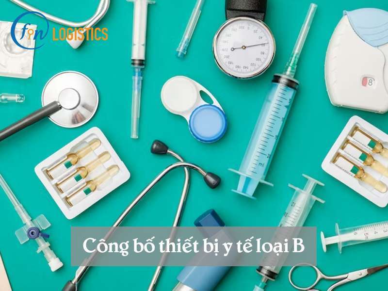 Công bố thiết bị y tế loại B