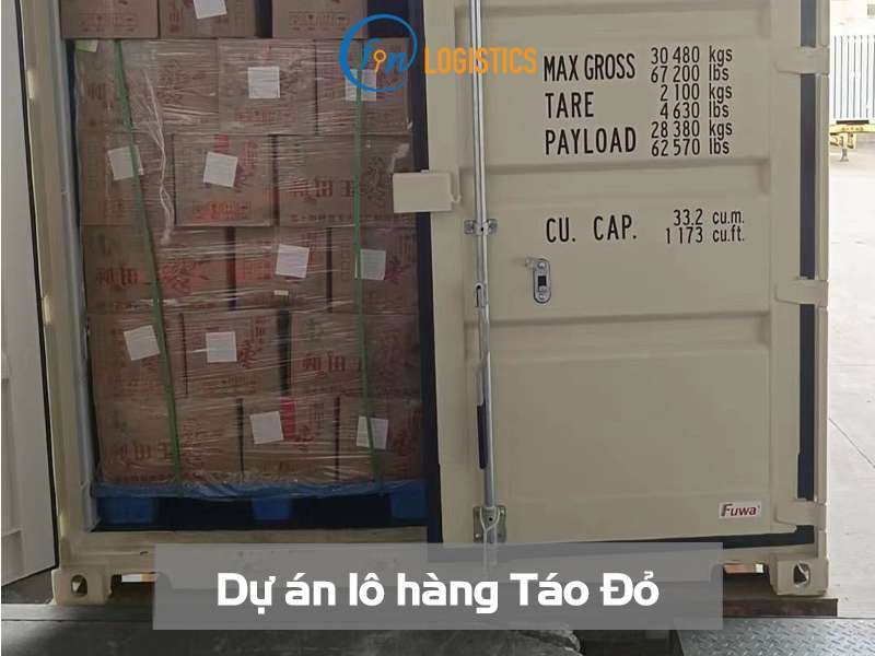 Dự án lô hàng Táo Đỏ