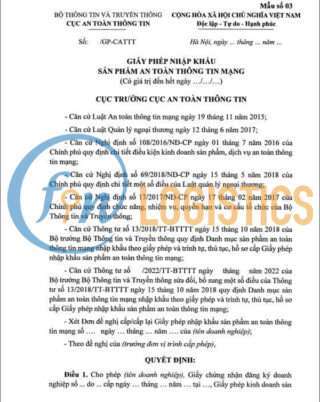 Xin giay phep nhap khau 03 Finlogistics https://www.finlogistics.vn