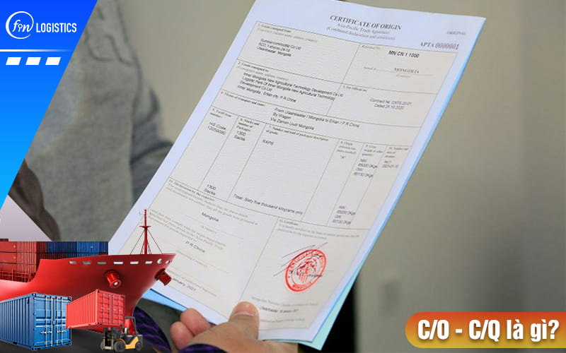 CO CQ là gì? Vai trò quan trọng của CO và CQ trong xuất nhập khẩu chính ngạch 7 Co-cq-la-gi