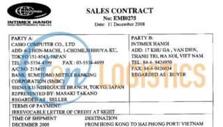 Hợp đồng ngoại thương