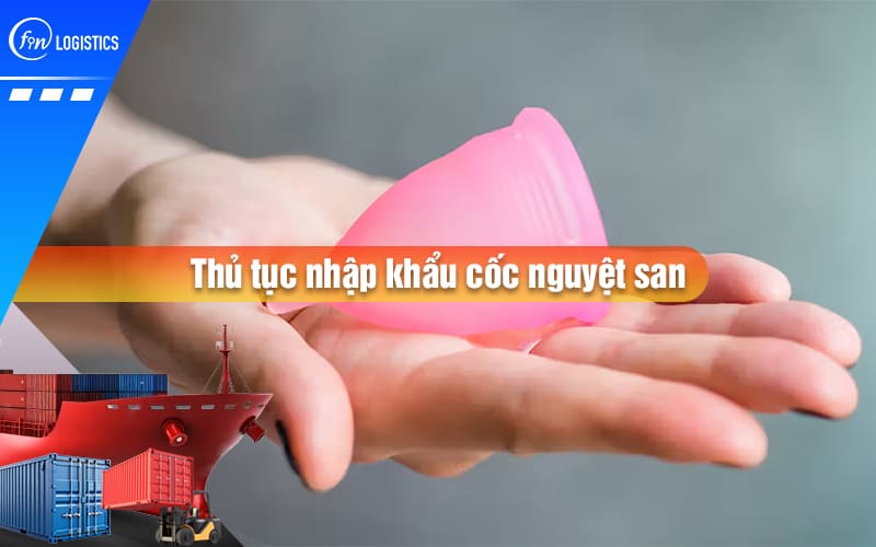 Tìm hiểu chi tiết quy trình thực hiện thủ tục nhập khẩu cốc nguyệt san về Việt Nam
