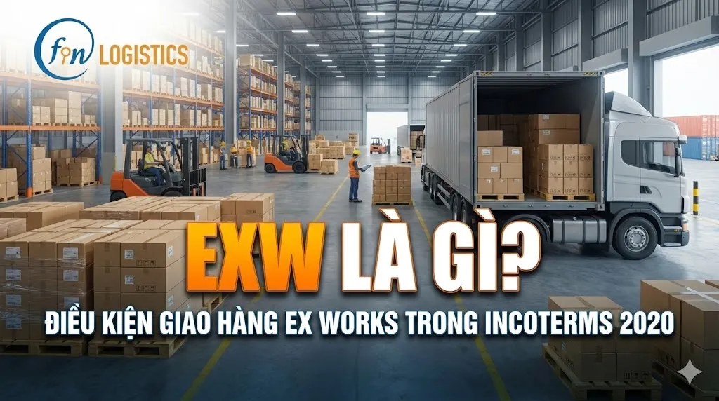EXW là gì? điều kiện giao hàng Ex Works trong Incoterms 2020