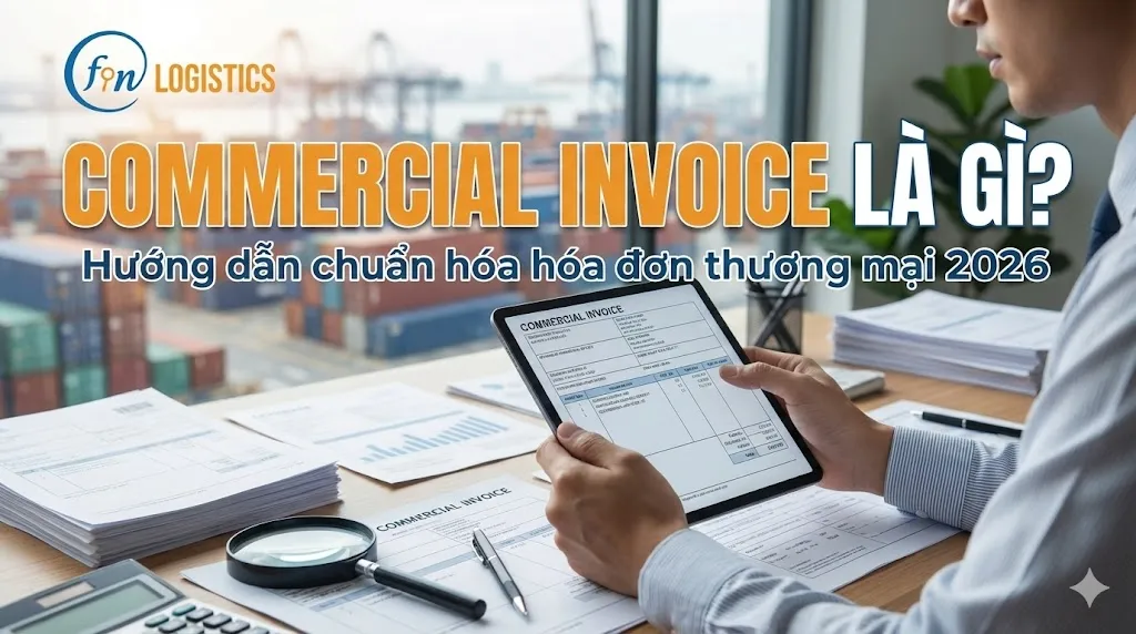 Commercial Invoice là gì? Hướng dẫn chuẩn hóa hóa đơn thương mại 2026