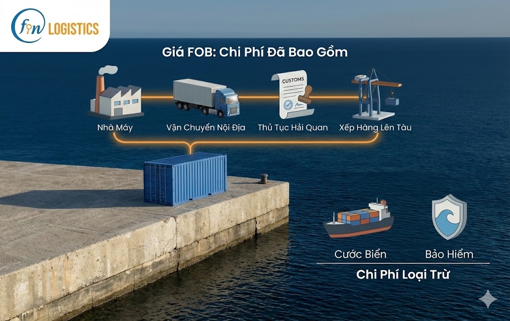 FOB Là Gì? Chi Tiết Về Giá FOB, Trách Nhiệm và Cách Tính Trong Xuất Nhập Khẩu 2025 3 FOB và CIF
