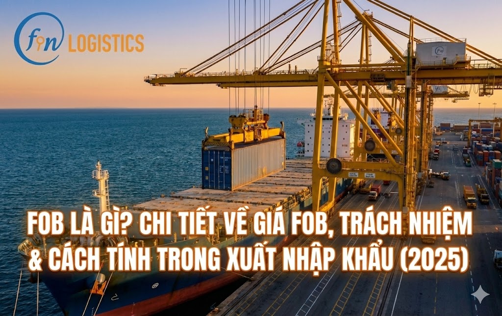 FOB Là Gì? Chi Tiết Về Giá FOB, Trách Nhiệm và Cách Tính Trong Xuất Nhập Khẩu 2025