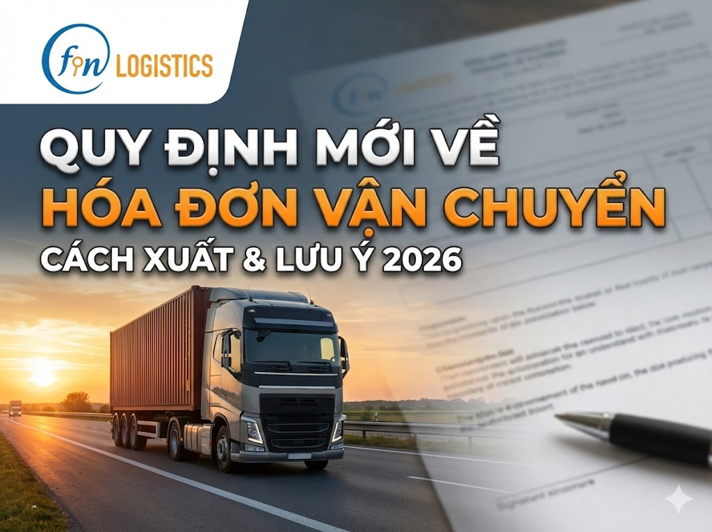Quy định mới nhất về hóa đơn vận chuyển và cách xuất