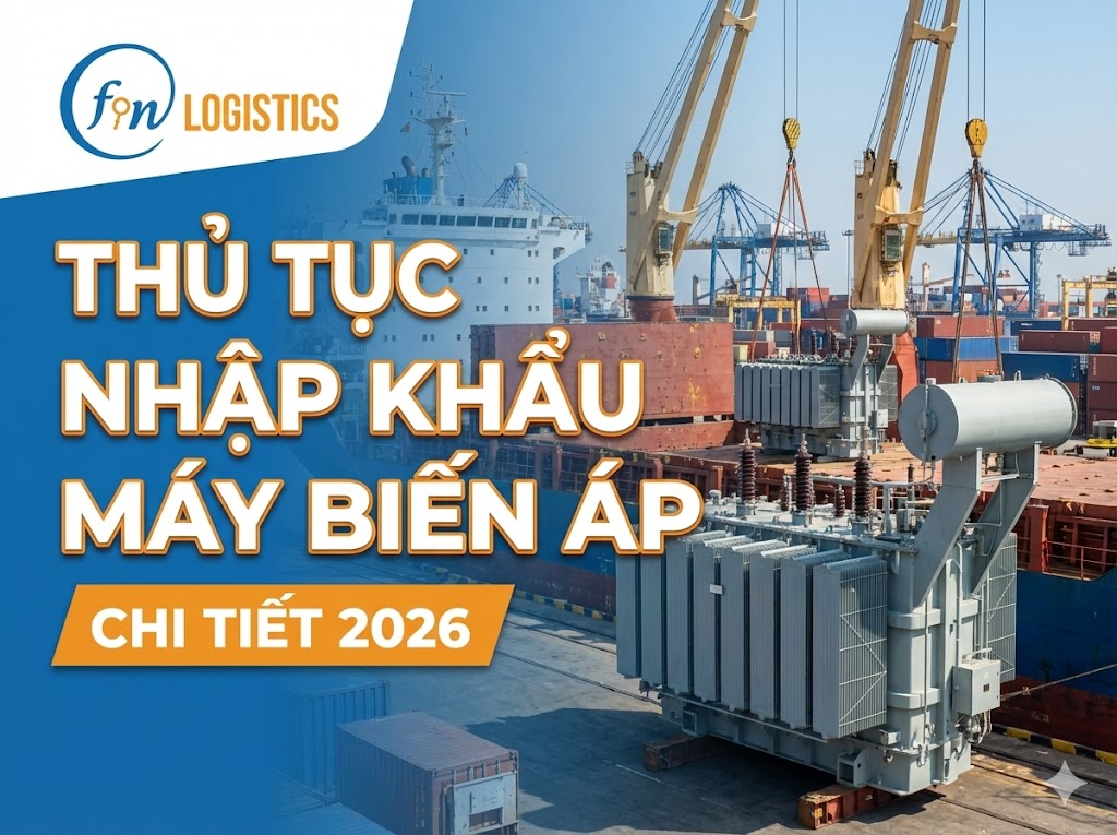 Thủ tục nhập khẩu máy biến áp chi tiết 2026