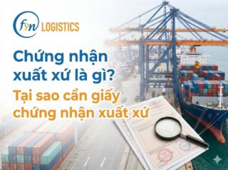 chung nhan xuat xu Finlogistics https://www.finlogistics.vn