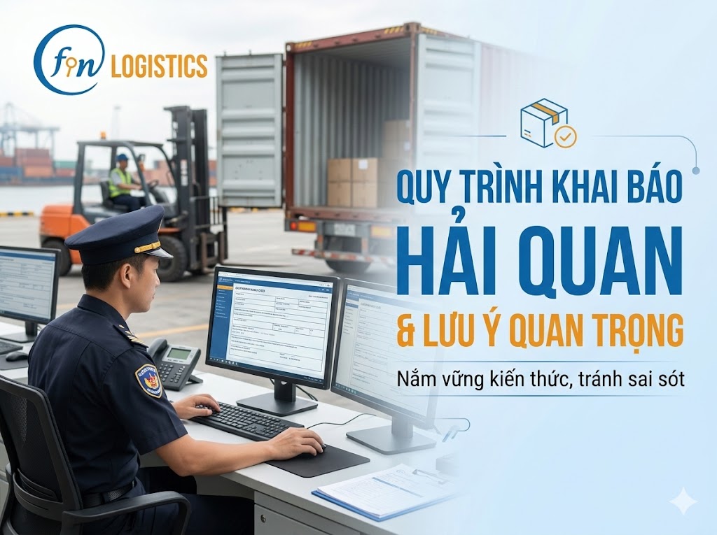 Quy trình khai báo hải quan và những điều cần lưu ý