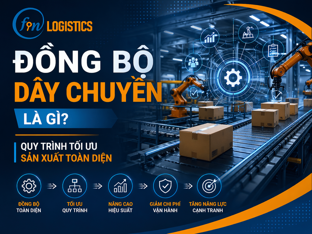 Đồng bộ dây chuyền là gì? quy trình tối ưu sản xuất toàn diện