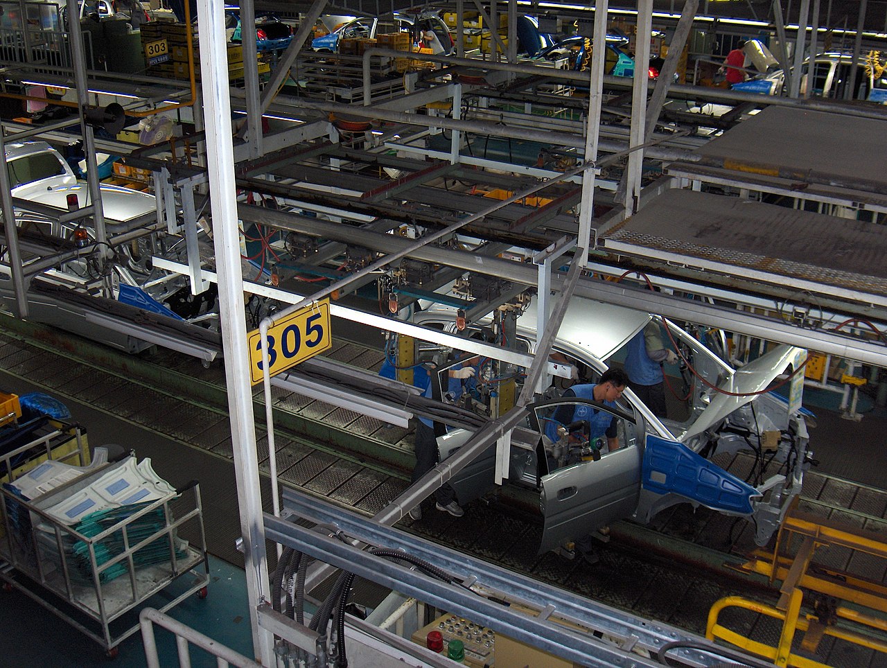 Hyundai car assembly line Finlogistics https://www.finlogistics.vn