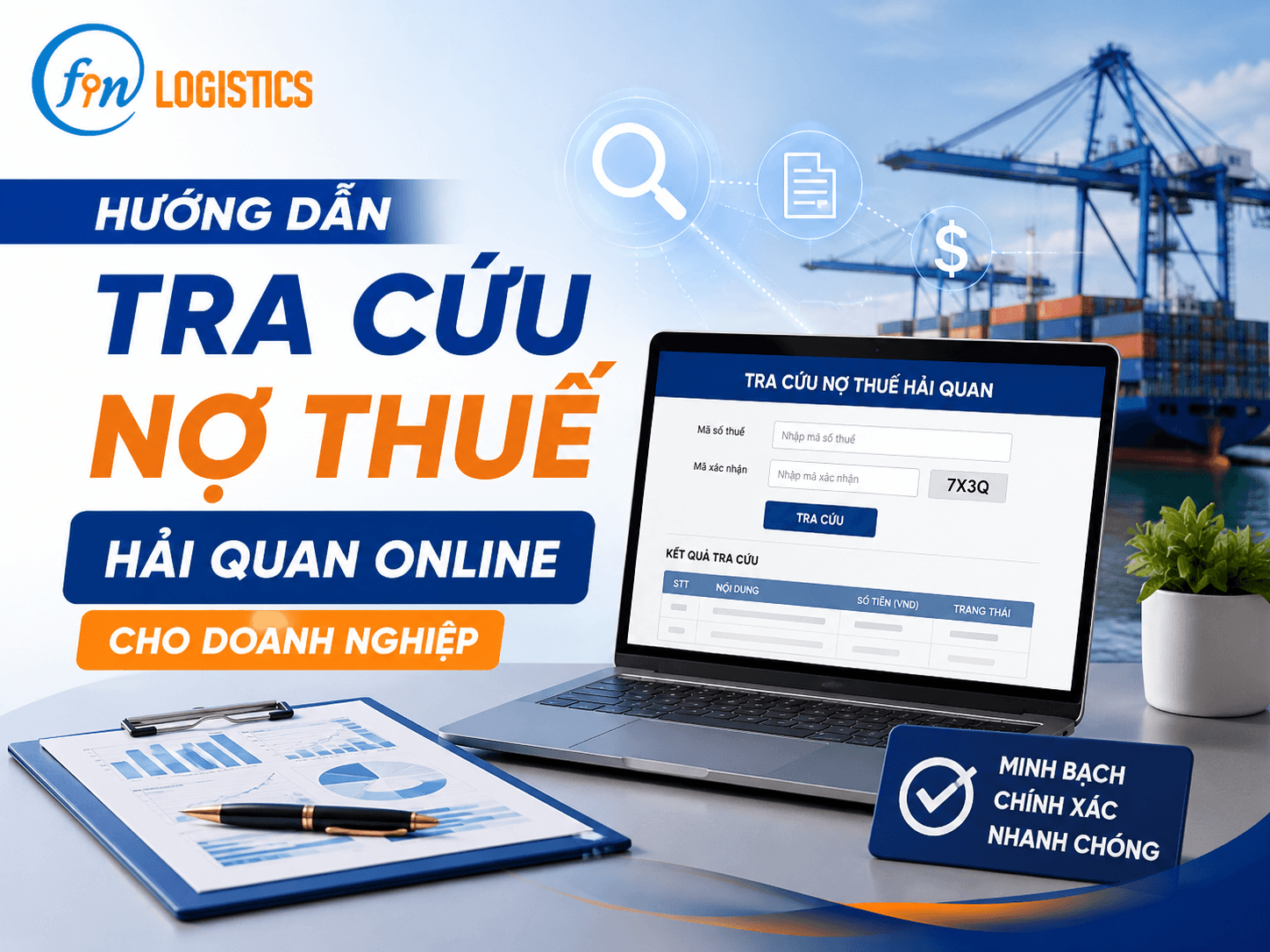 Hướng dẫn tra cứu nợ thuế hải quan online cho doanh nghiệp