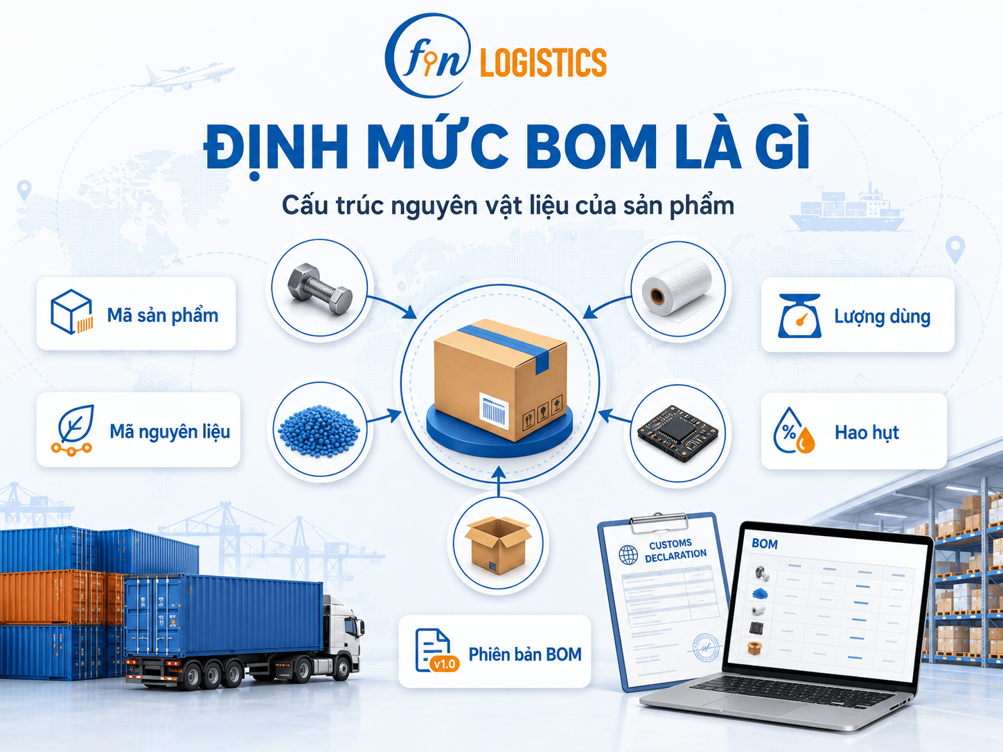 Định mức BOM và cách rà soát trước quyết toán 1 b2e97cb4 479b 49f4 baad 03be70a03c20 1 Finlogistics https://www.finlogistics.vn