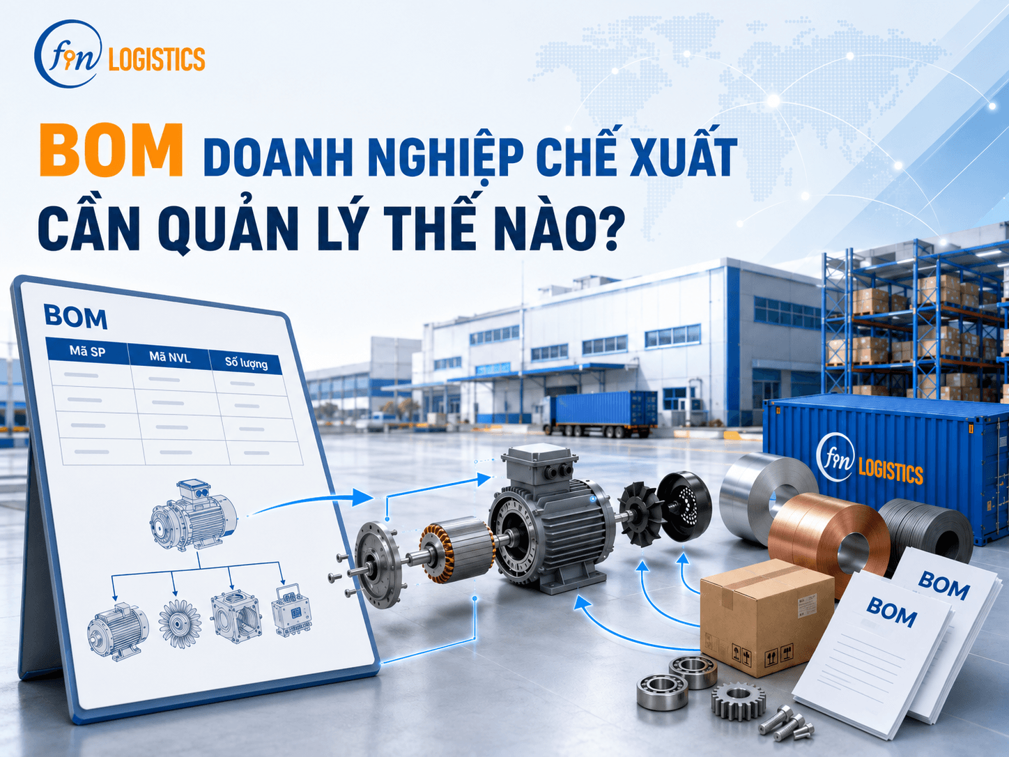 BOM doanh nghiệp chế xuất cần quản lý thế nào?