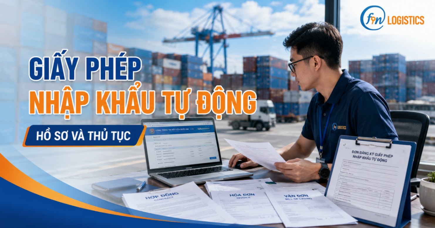 Giấy phép nhập khẩu tự động hồ sơ và thủ tục