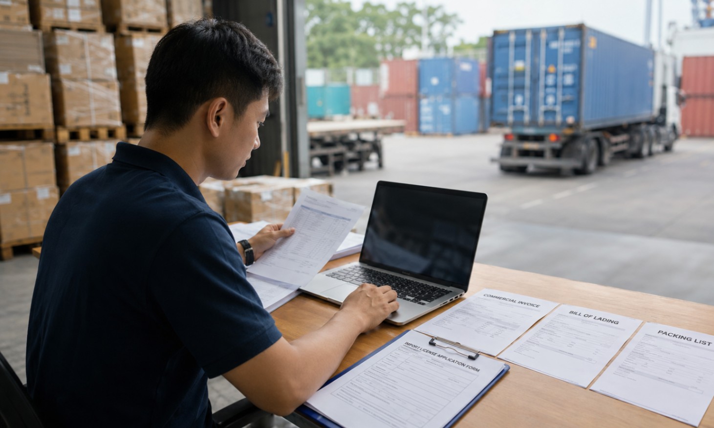 Giấy phép nhập khẩu tự động hồ sơ và thủ tục 3 Hàng đã về cảng mới xin giấy phép nhập khẩu tự động có được không?