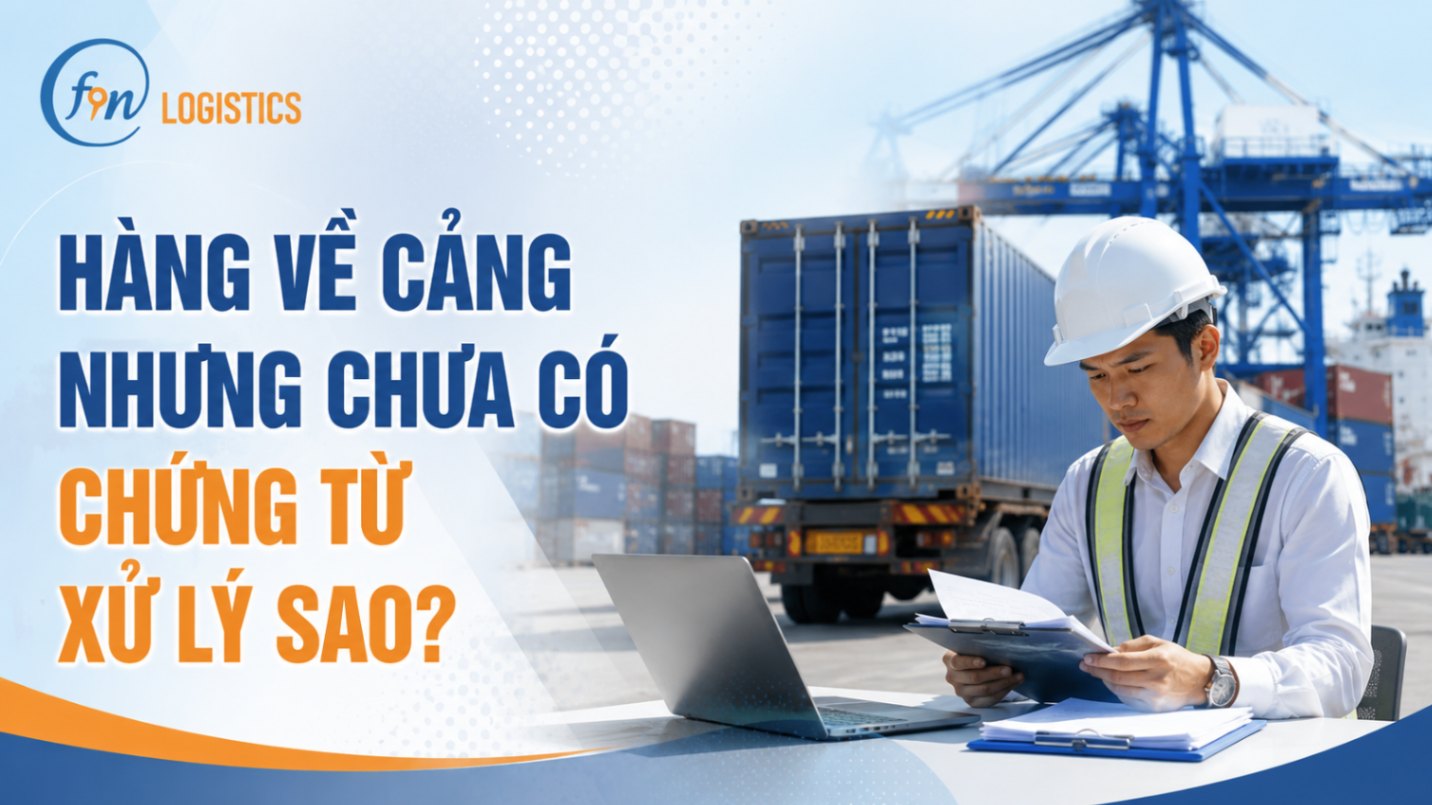 Hàng về cảng nhưng chưa có chứng từ xử lý sao?