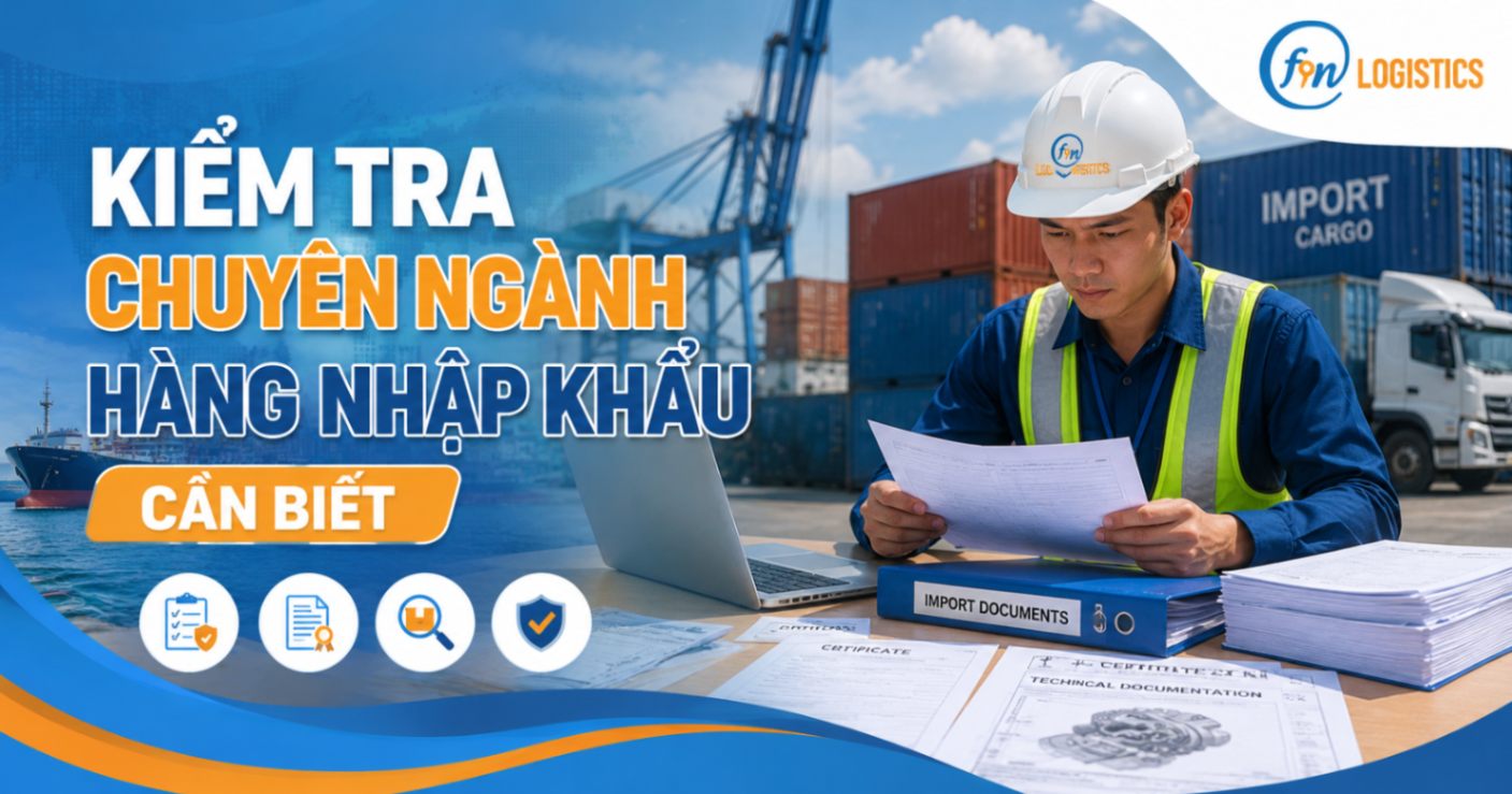 Kiểm tra chuyên ngành hàng nhập khẩu cần biết