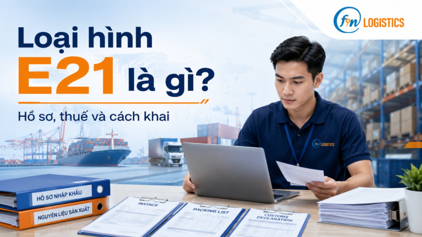Loại hình E21 là gì? Hồ sơ, thuế và cách khai