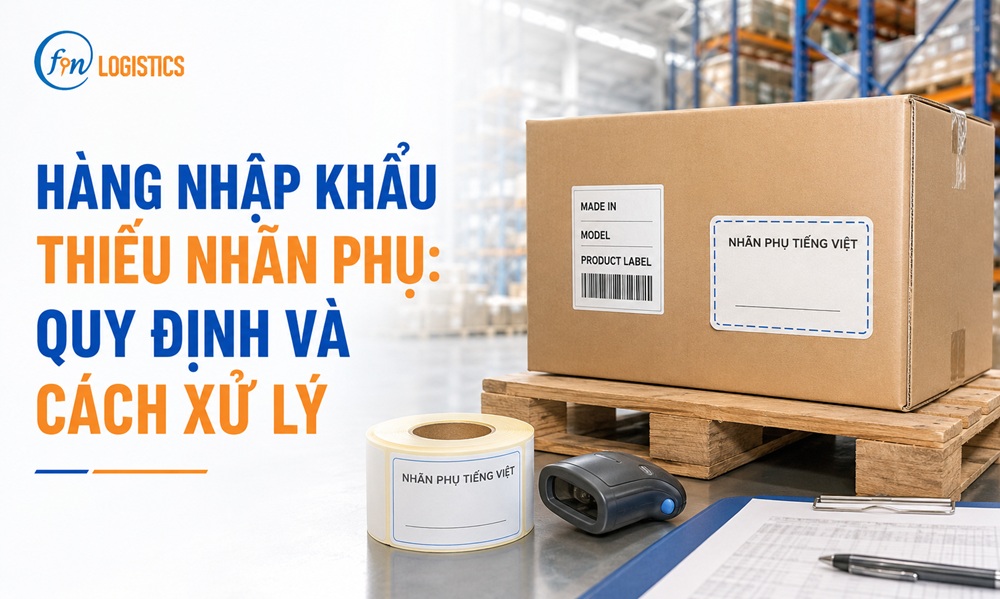 Hàng nhập khẩu thiếu nhãn phụ có được thông quan không?